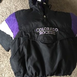 Colorado Rockies hooded jacket